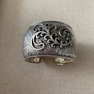 Stunning Silpada cuff bracelet-All .925 sterling silver.